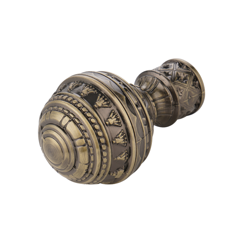 Ball finial sagum virga
